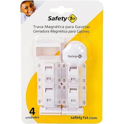 Trava magnética Safety 1st para armários e gavetas