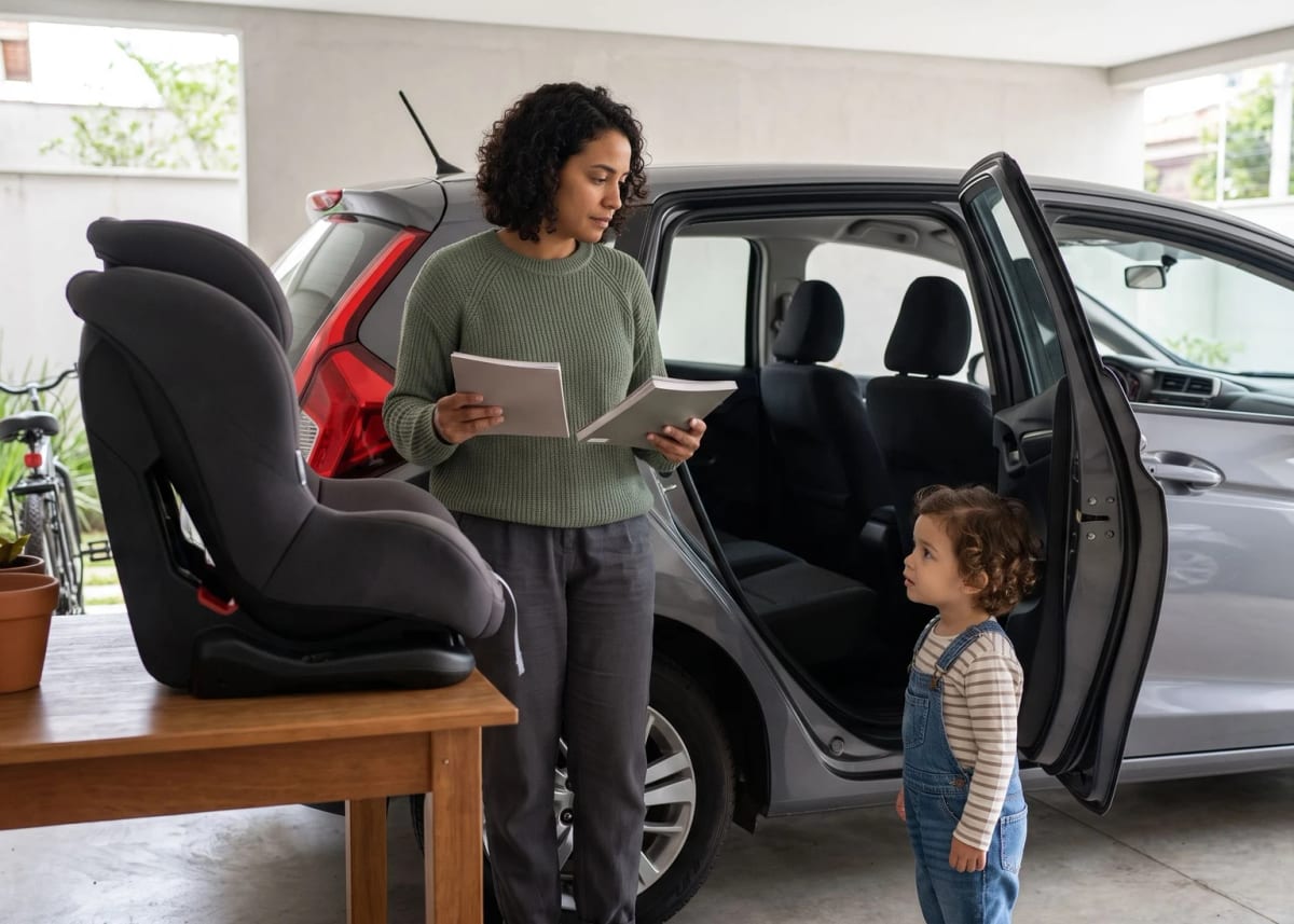 Como escolher a cadeirinha para carro com segurança