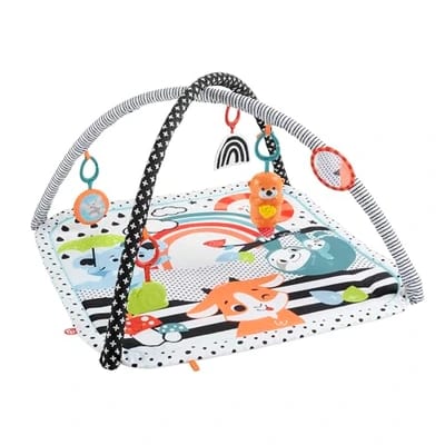 Fisher-Price 3 em 1: tapete de atividades musical com arco
