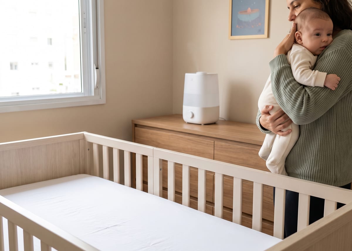 Umidificador no quarto do bebê faz bem?
