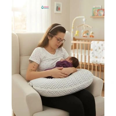 Almofada Bebê Querido Chevron firme