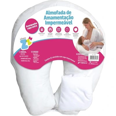 Almofada Fibrasca impermeável com capa extra