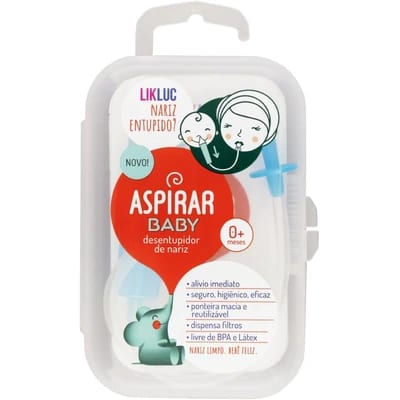 Likluc AspirarBaby, aspirador nasal de sucção oral
