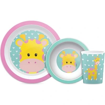 Conjunto Buba Animal Fun Girafa