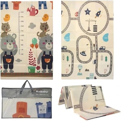 Tapete infantil dobrável KaBaby Passeio e Bichos