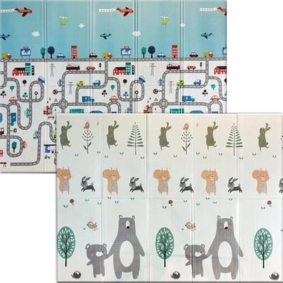 Tapete infantil dobrável DinDong Ursos 10 mm