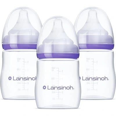 Kit de mamadeiras Lansinoh NaturalWave