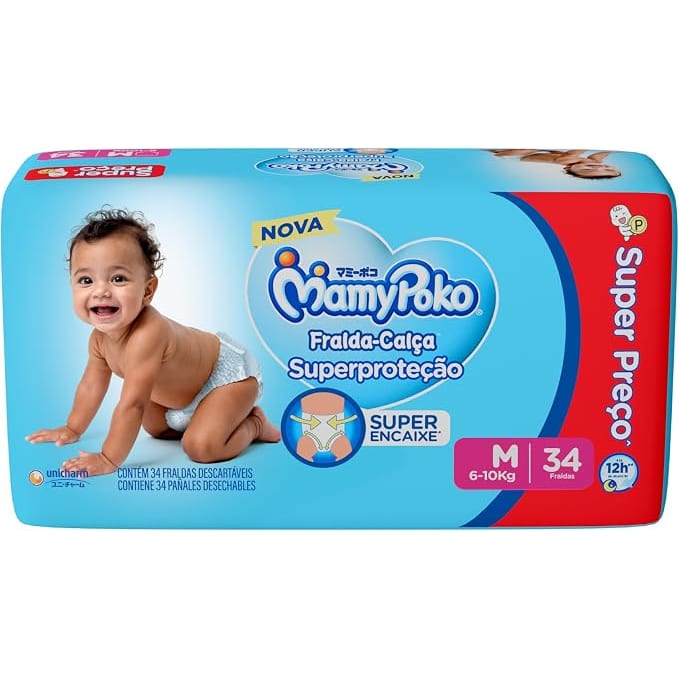 Fralda-calça MamyPoko Superproteção