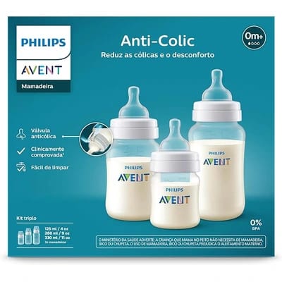 Kit de mamadeiras Philips Avent Anti-Colic
